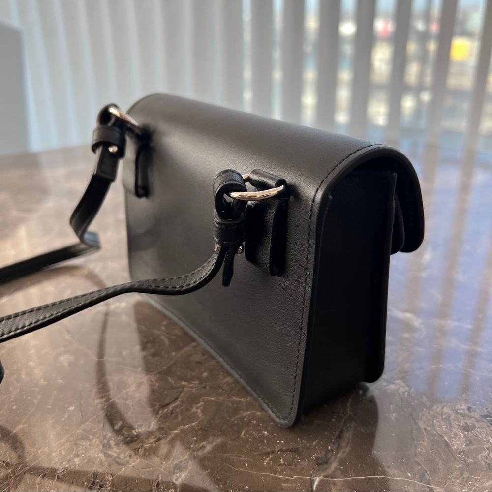 Proenza Schouler Black Leather Mini Crossbody Bag NWOT - Picture 12 of 12